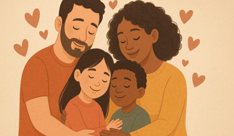 what are adoptive families