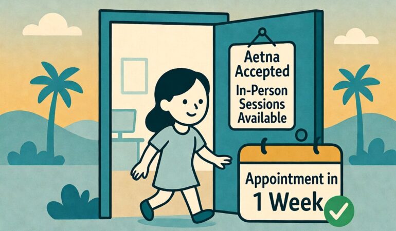 In-person Pasadena Therapist that takes Aetna